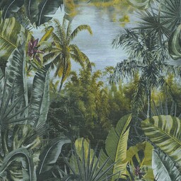 Tropikalny las,Liście-TAPETA-flizelina-As Creation