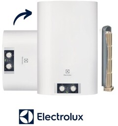 Elektryczny podgrzewacz wody pion/poziom 50L sucha grzałka EWH