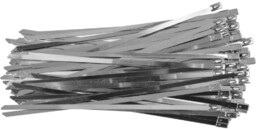 Yato OPASKI ZACISKOWE ZE STALI NIERDZEWNEJ 4.6X200MM 100SZT.
