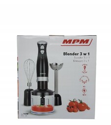 MPM Blender BBL-04 3 w 1 700W Czarny
