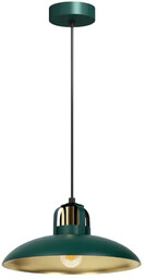 Lumes Zielona lampa wisząca industrialna - K483-Ramona