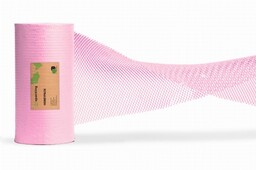 Papier nacinany różowy HoneyPack 50cm / 25mb -