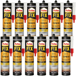 12x Klej Pattex Fix Express Montażowy Błyskawiczny Mocny
