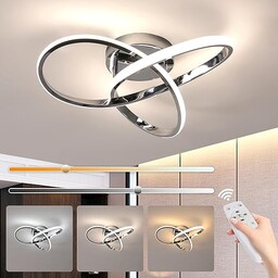 Comely Plafon LED Nowoczesny Ściemnialny, 36W Oprawa Sufitowa