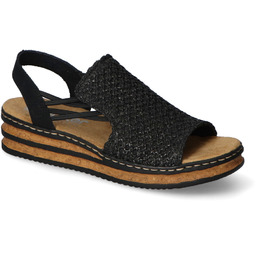 Sandały Rieker 62941-00 Czarne