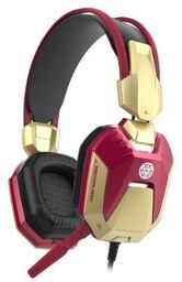 E-BLUE Marvel Iron Man 3 EHS908REAA-IY Nauszne Czerwony