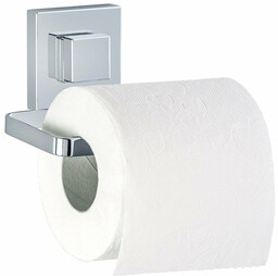 WENKO Uchwyt na papier toaletowy QUADRO, Vacuum-Loc -