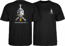 t-shirt męski POWELL PERALTA SKULL AND SWORD Black
