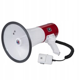 Megafon przenośny typu horn 25W syrena