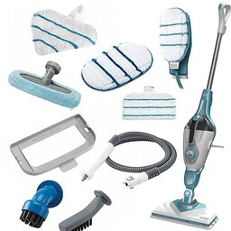 BLACK DECKER Mop parowy BHSM166DSM-QS Kod o wartości