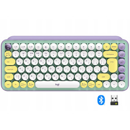 Mechaniczna klawiatura bezprzewodowa Logitech Pop Keys US'Intl Cyrylica