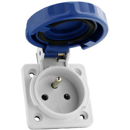 Gniazdo tablicowe 230V 16A IP67 system francuski Doktorvolt