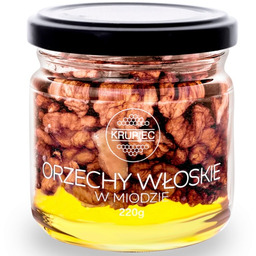 Orzechy włoskie w miodzie Krupiec 220g