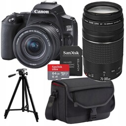 Zestaw Aparat Canon Eos 250D 18-55mm Is Stm