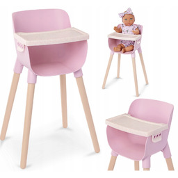 Krzesełko do karmienia dla lalki niemowlaka LullaBaby