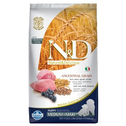 FARMINA N&D Ancestral Grain Lamb & Blueberry Puppy