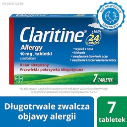 CLARITINE Allergy 10mg - 7 tabletek