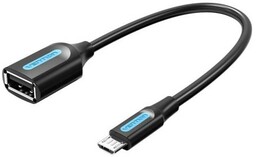 Vention Adapter OTG Micro-USB 2.0 męski do USB-A