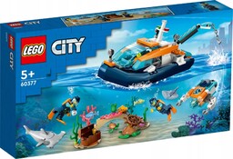 Lego City 60377 Okręt podwodny dla nurków