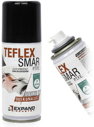 Expand Smar do łańcucha Teflex P.T.F.E. biały, spray,