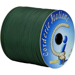 Paracord 550 Type III Basic, ciemnozielony 4 mm
