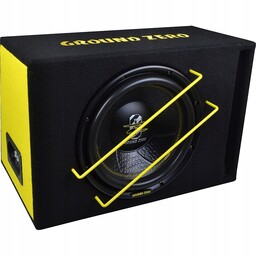 Subwoofer samochodowy Skrzynia Basowa Ground Zero Gzib 12SPL