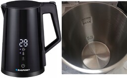 Czajnik eklektyczny bezprzewodowy czarny regulacja 2200W Blaupunkt EKD601