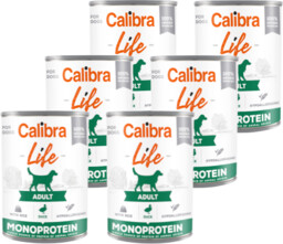 CALIBRA Dog Life Adult Duck with Rice 6x400g