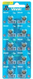 Vinnic Baterie alkaliczne guzikowe mini G3/AG3/LR41 10x L736F