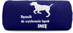 Psi Ręcznik 100x50 z haftem - Do wycierania