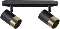 Candellux Lampa przysufitowa Tobi 92-27429 tuby regulowane czarne