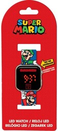 KIDS EUROSWAN Zegarek Super Mario z kalendarzem GSM4236