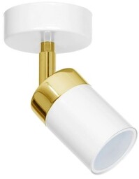 MILAGRO MLP6128 JOKER WHITE/GOLD 1XGU10/8W METAL