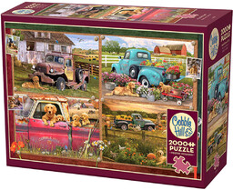 Puzzle, Pieskie życie, 2000 el.