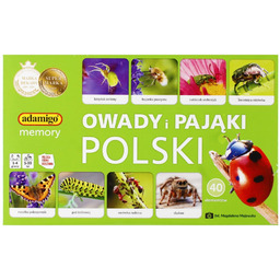 Adamigo Owady i pająki Polski Memory