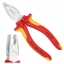 Szczypce uniwersalne 180 mm kombinerki Vde 1000 V