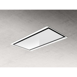 Okap sufitowy ELICA HILIGHT GLASS H30 WH/A/100
