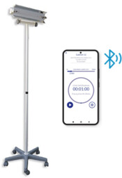 NBV-15P BT lampa bakteriobójcza bezpośredniego działania 1x15W mobilna