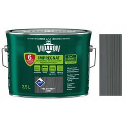 Vidaron Impregnat Do Drewna 2,5L Antracyt Szary V16