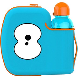 Fruitfriends Torba na lunch, Neopren, srebrna