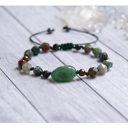 Pakamera Amulet - LAS - awenturyn, agat