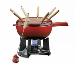 Spring FONDUE Szwajcarski Zestaw do Fondue Serowego