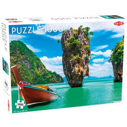 TACTIC Puzzle Lovers Exotic Beach 56622 (1000 elementów)