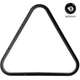 TRÓJKĄT DO MINI BILARDA NA BILE O ŚREDNICY