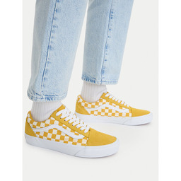 Tenisówki Vans Old Skool Checkerboard VN000DB3ZX71 Żółty