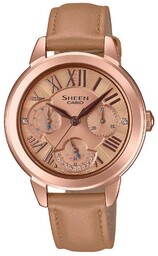 Zegarek Casio Sheen SHE-3059PGL-5AUER Swarovski MultiData