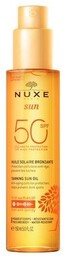 NUXE Sun Tanning Oil SPF50 Face & Body
