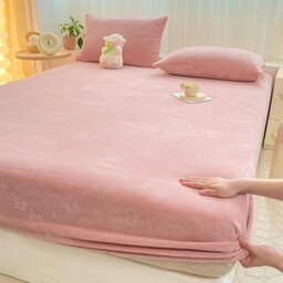 Prześcieradło Polarowe Pluszowe Miś 90x200 cm z Gumką