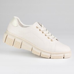 Sportowe damskie buty skóra naturalna GOODIN GD-PI2604 Beż