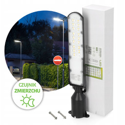 Oprawa Uliczna Led 50W z Czujnikiem Zmierzchu 4000K